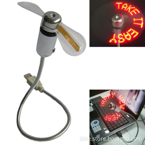 USB fan , LED Message fan,
